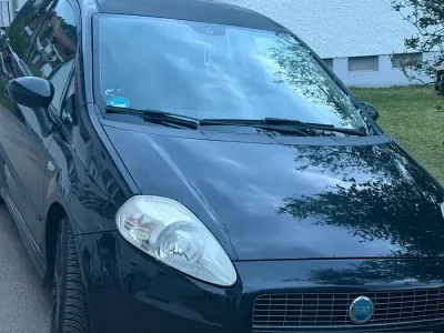 Gebraucht Fiat Punto 95 PS (69 kW) 2007 Schwarz Kleinwagen