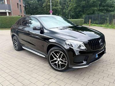 Schwarz Gebraucht 2015 Mercedes GLE350 AMG line Coupé | 36.900 € (Teuer)