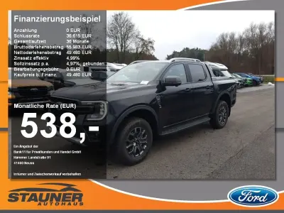 Neu Ford Ranger Wildtrack 205 PS (150 kW) 2025 Agateblack Pickup