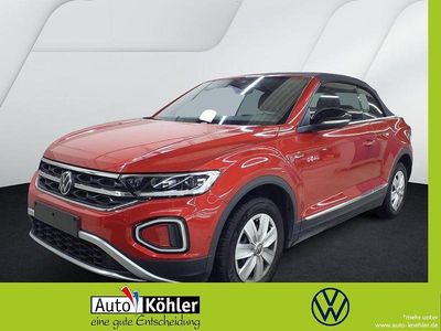 Second-hand VW T-Roc Cabriolet Goal 150 CP (110 kW) 2025 Roșu Cabrio