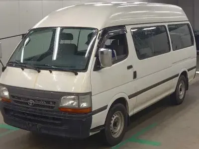Gebraucht Toyota HiAce 94 PS (69 kW) 2003 Weiß Van / Kleinbus