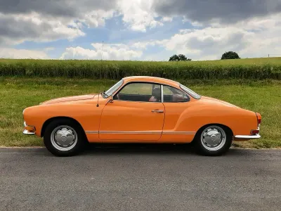 Używany VW Karmann Ghia Karmann 50 KM (36 kW) 1969 Pomarańczowy Coupe
