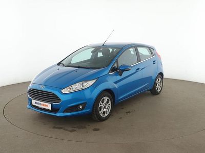 Gebraucht Ford Fiesta Titanium 101 PS (74 kW) 2015 Blau Limousine
