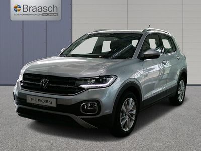 gebraucht VW T-Cross - 1.0 TSI DSG Style AHK+KAMERA+IQ.Drive