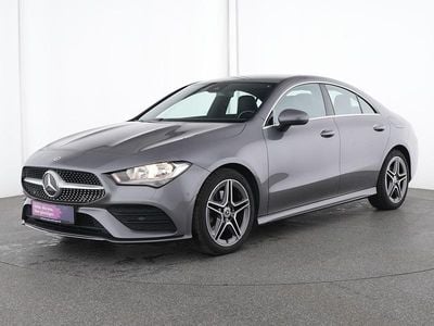 Mountaingrau Gebraucht 2021 Mercedes CLA220 AMG line Limousine | 30.142 € (Guter Preis)