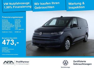 Gebraucht VW Multivan S 150 PS (110 kW) 2024 Blau Van