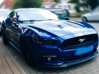 Gebraucht Ford Mustang GT 421 PS (309 kW) 2016 Blau Coupé