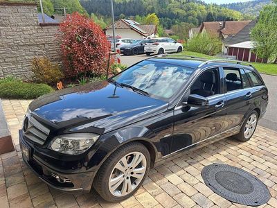 Usata Mercedes C200 Avantgarde 184 CV (135 kW) 2009 Nero Station wagon