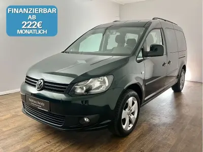 Gebraucht VW Caddy Maxi 102 PS (75 kW) 2013 Grün Van / Kleinbus