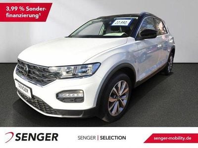 Gebraucht VW T-Roc Style 150 PS (110 kW) 2022 Pure white schwarz SUV