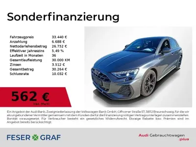 Gebraucht Audi A3 S-Line 150 PS (110 kW) 2025 Daytonagrau perleffekt Limousine