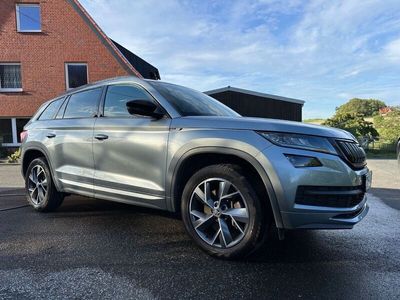 gebraucht Skoda Kodiaq Sportline 4x4 190PS TDI ACC/LED/AHK/Standheizung/RFK