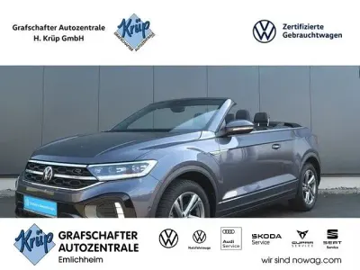 Gebraucht VW T-Roc Cabriolet R-line 150 PS (110 kW) 2024 Grau Cabrio