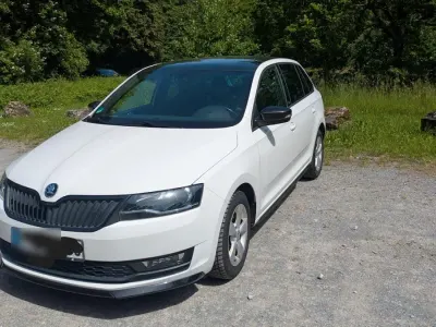 Używany Skoda Rapid Monte Carlo 110 KM (80 kW) 2018 Biały Hatchback