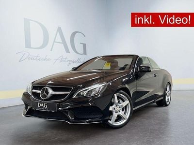 Usata Mercedes E500 AMG 408 CV (300 kW) 2014 Nero Cabrio