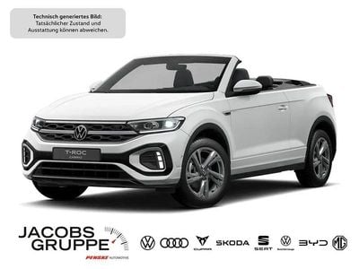 Usata VW T-Roc Cabriolet R-line 110 CV (80 kW) 2025 Bianco Cabrio