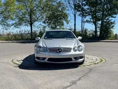 Gebraucht Mercedes SL55 AMG AMG 500 PS (367 kW) 2002 Silber Cabrio