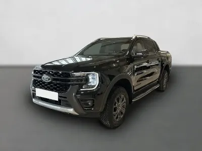 Ny Ford Ranger Wildtrack 241 HK (177 kW) 2025 Sort Pickup / Ladvogn