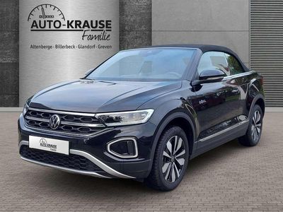 Gebraucht VW T-Roc Cabriolet Goal 116 PS (85 kW) 2025 Schwarz Cabrio