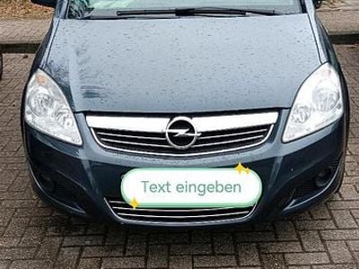 Usata Opel Zafira 116 CV (85 kW) 2009 Blu Monovolume