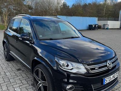 Gebraucht VW Tiguan R-line 177 PS (130 kW) 2013 Schwarz SUV
