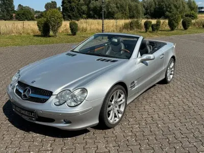 Gebraucht Mercedes SL600 Exclusive 500 PS (367 kW) 2006 Silber Cabrio