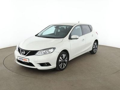 Gebraucht Nissan Pulsar Tekna 116 PS (85 kW) 2015 Weiß Kleinwagen