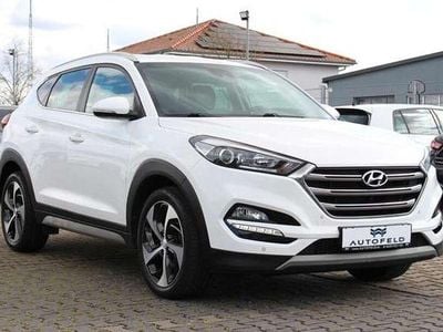 Gebraucht Hyundai Tucson 177 PS (130 kW) 2017 Weiß SUV