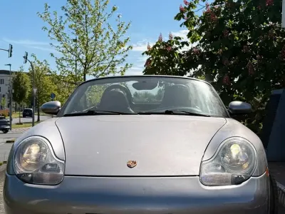 Occasion Porsche 986 Boxster 220 PK (161 kW) 2000 Grijs Cabriolet