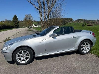 Usata Mercedes SLK200 163 CV (119 kW) 2008 Grigio Cabrio