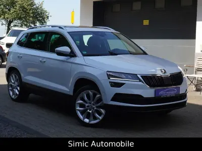 Gebraucht Skoda Karoq Style 150 PS (110 kW) 2017 Weiß SUV