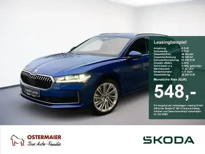 Second-hand Skoda Superb Selection 193 CP (141 kW) 2025 Albastru Break