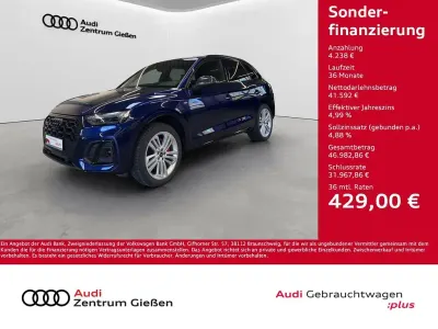 Gebraucht Audi Q5 S-Line 286 PS (210 kW) 2022 Navarrablau metallic (metallic) SUV