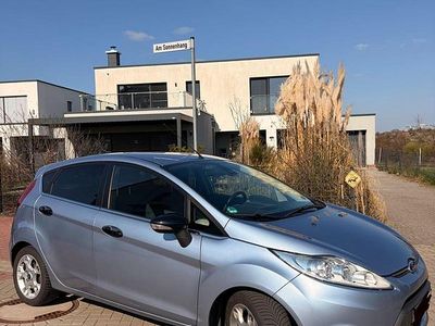 Gebraucht Ford Fiesta Titanium 95 PS (69 kW) 2012 Blau Kleinwagen