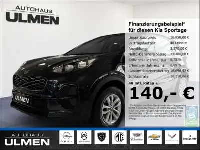 Gebraucht Kia Sportage Edition 7 132 PS (97 kW) 2020 Schwarz SUV