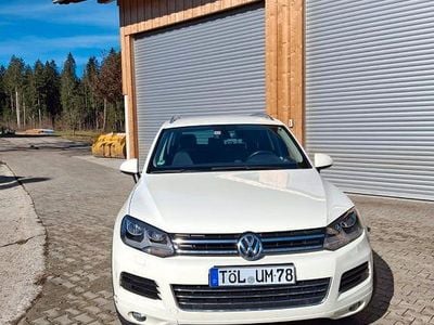 Gebraucht VW Touareg Exclusive 240 PS (176 kW) 2011 Weiß SUV
