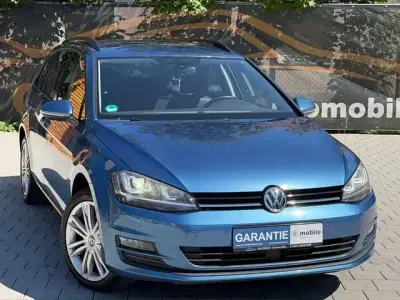 Gebraucht VW Golf VII Highline 110 PS (80 kW) 2013 Blau Kombi