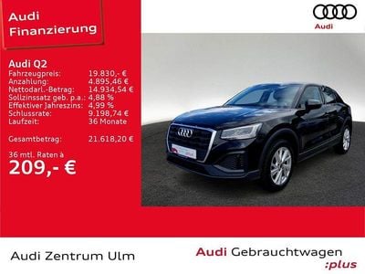 Usata Audi Q2 Comfort 110 CV (80 kW) 2023 Nero SUV