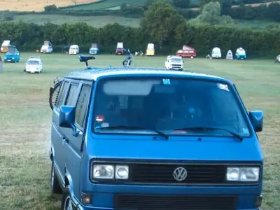 Gebraucht VW Multivan 69 PS (50 kW) 1990 Blau Van / Kleinbus