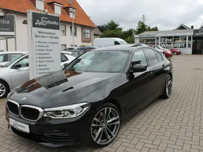 Gebraucht BMW 530 Sport Line 265 PS (194 kW) 2019 Schwarz Limousine