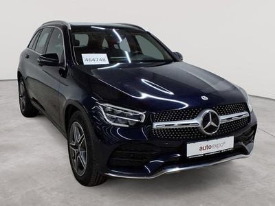 Cavansitblau metallic Gebraucht 2021 Mercedes GLC300 AMG line SUV | 33.990 € (Fairer Preis)
