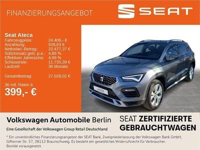 Brugt Seat Ateca Xperience 150 HK (110 kW) 2022 Grå SUV