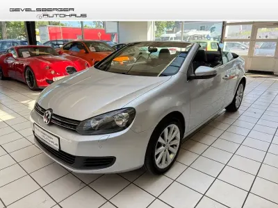 Gebraucht VW Golf 105 PS (77 kW) 2011 Reflexsilber Cabrio
