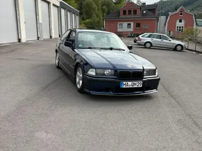 Gebraucht BMW 316 102 PS (75 kW) 1994 Blau Coupé