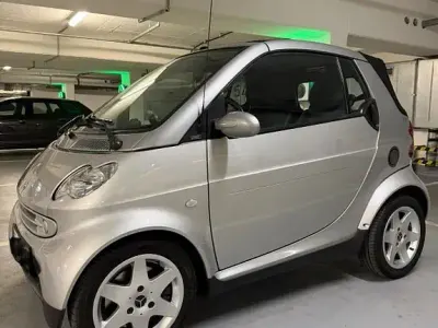 Second-hand Smart ForTwo Cabrio Passion 41 CP (30 kW) 2003 Argintiu Cabrio