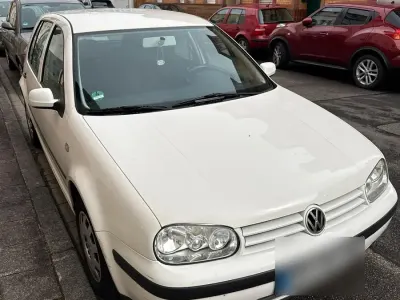 Gebraucht VW Golf IV 75 PS (55 kW) 2000 Weiß Kleinwagen