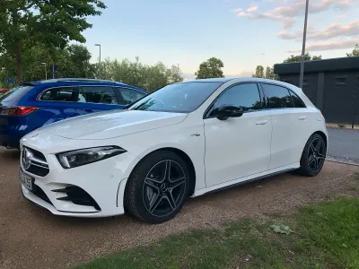 Używany Mercedes A35 AMG AMG 306 KM (225 kW) 2020 Biały Sedan/Limuzyna