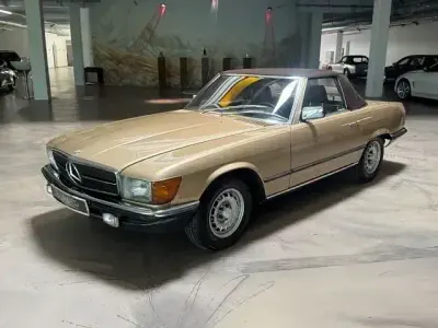 Gebraucht Mercedes SL280 185 PS (136 kW) 1984 Beige Cabrio
