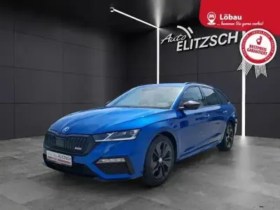 Gebraucht Skoda Octavia RS 200 PS (147 kW) 2021 Blau Kombi