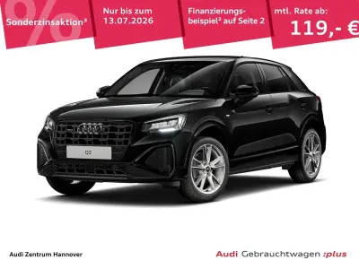 Gebraucht Audi Q2 S-Line 190 PS (139 kW) 2025 0e mythosschwarz metallic SUV